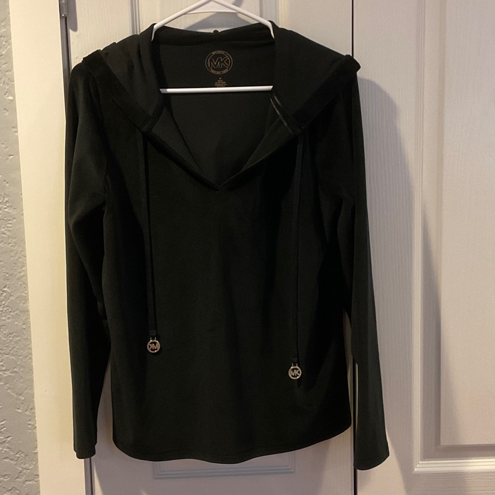 MICHAEL Michael Kors Black Pullover Hoodie